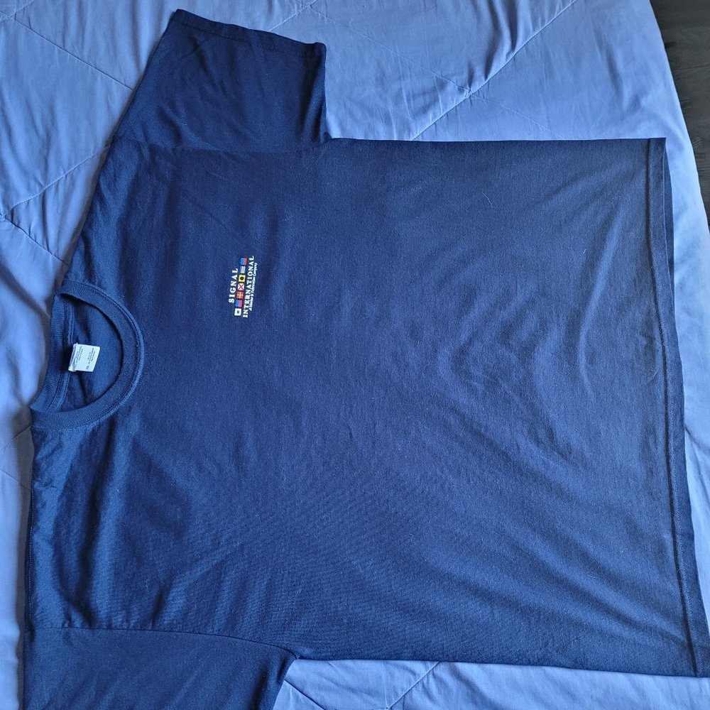 Blue Gildan T shirt, XXL